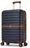 Kono Cannes 4-Rollen-Trolley 66,5 cm dark blue/brown