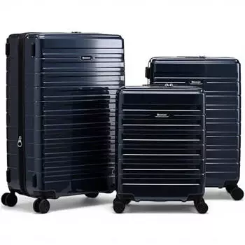 Eminent Voyager 4-Rollen-Trolley Set 55/67/77 cm black