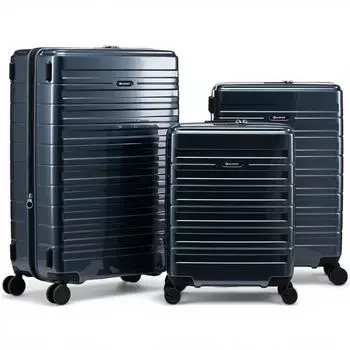 Eminent Voyager 4-Rollen-Trolley Set 55/67/77 cm dark grey