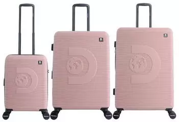Discovery Eclipse 4-Rollen-Trolley Set 54,5/67/77 cm pink
