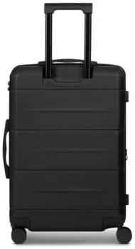 Police London 4-Rollen-Trolley Set 55/64/74 cm deep black – Durchdachte Organisation vom Laptop bis zum Hemd