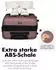 Flexot F-3045 4-Rollen-Trolley 77 cm rosegold