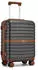 Kono Cannes 4-Rollen-Trolley 55 cm grey/brown