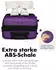 Flexot F-3045 4-Rollen-Trolley 77 cm violet