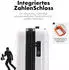 Flexot F-3045 4-Rollen-Trolley 77 cm white