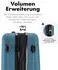 Flexot F-3045 4-Rollen-Trolley 77 cm greyblue