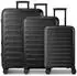 d & n Toronto 4-Rollen-Trolley Set 54/65/75 cm black