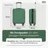 Wertes 4-Rollen-Trolley 55 cm 36L forest green