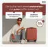 Wertes 4-Rollen-Trolley 55 cm 36L terracotta