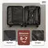 Wertes 4-Rollen-Trolley 55 cm 36L terracotta