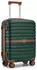 Kono Cannes 4-Rollen-Trolley 55 cm dark green/brown