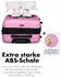 Flexot F-3045 4-Rollen-Trolley 77 cm pink