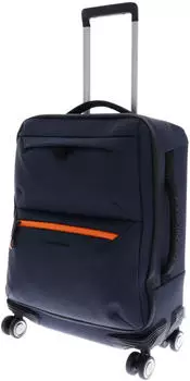 Piquadro Corner 2.0 4-Rollen-Trolley 55 cm (BV6377C2OW) blue