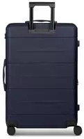 Police London 4 Rollen Trolley 74 cm mit Dehnfalte blau