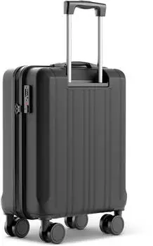 Wertes 4-Rollen-Trolley 55 cm 36L black