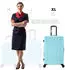 Flexot F-3045 4-Rollen-Trolley 77 cm pastel blue
