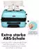 Flexot F-3045 4-Rollen-Trolley 77 cm pastel blue