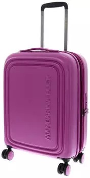 Mandarina Duck Logoduck + 4-Rollen-Trolley 55 cm (P10SZV24) digital pink