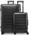 REDOLZ Pro Aluminium 4-Rollen-Trolley Set 55/77 cm (RD12453) black