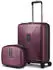 REDOLZ Essentials 14 Trolley Set 2-teilig (RD12434) aubergine metallic