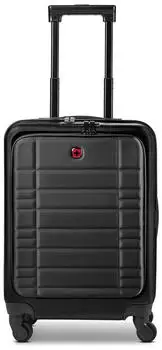 Wenger Amplar Evo 4-Rollen-Trolley 53 cm mit Fronttascche black
