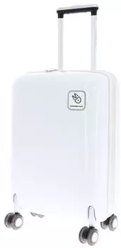 Mandarina Duck Sky Duck 4 Rollen Kabinentrolley 55 cm blanc