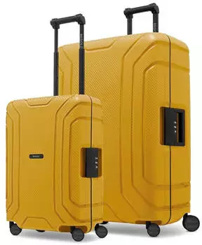 REDOLZ Essentials 15 4-Rollen-Trolley Set 2-teilig (RD12454) dark yellow