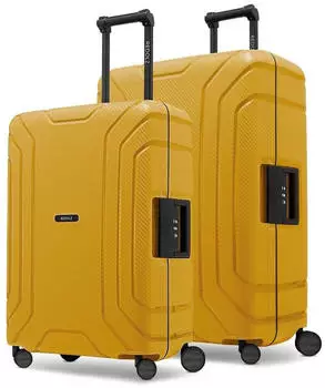 REDOLZ Essentials 15 4-Rollen-Trolley Set 2-teilig (RD12455) dark yellow