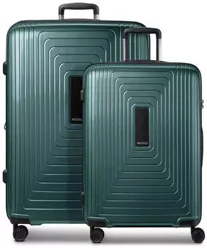 REDOLZ Essentials 14 4-Rollen-Trolley Set 2-teilig (RD12437) pearl green metallic