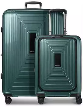 REDOLZ Essentials 14 4-Rollen-Trolley Set 2-teilig (RD12436) pearl green metallic