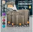 tillvex 4-Rollen-Trolley Set 48/56,5/67/77 cm roségold