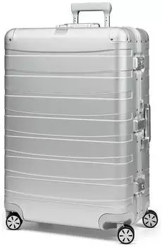 REDOLZ Pro Aluminium 4-Rollen-Trolley 77 cm (RD12452) silver