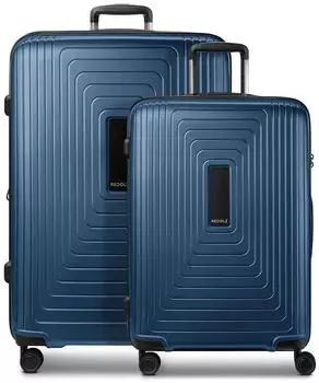REDOLZ Essentials 14 4-Rollen-Trolley Set 2-teilig (RD12437) dark blue metallic