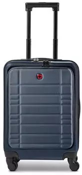 Wenger Amplar Evo 4-Rollen-Trolley 53 cm mit Fronttascche navy blue