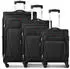 Wenger Beaumont 4-Rollen-Trolley Set 54/67/78 cm black