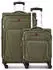 Wenger Beaumont 4-Rollen-Trolley Set 54/78 cm olive