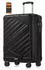 Songmics 4-Rollen-Trolley 65 cm (RLPDE002) black