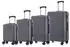 YONSLY 4-Rollen-Trolley Set 46/55/66/76 cm grey