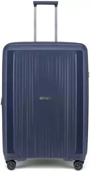 Epic Halo Hartschalen-Trolley 75cm 4 Rollen dunkelblau (ETH401-29)