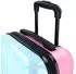 VadoBag Voyage Vibes Hartschalenkoffer Kinder, hellblau/rosa, 31L