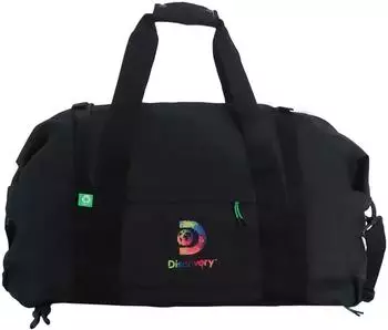 Discovery Drive Fold Sporttasche RPET-Polyester, schwarz (D12111)