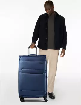 Cocoono Mauritius Weichgepäck-Trolley L 4 Rollen Nylon navy (38376-navy)