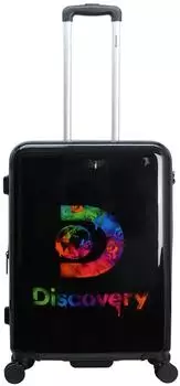 Discovery Stencil Trolley ABS/PC Spinner 68cm TSA-Zahlenschloss, schwarz