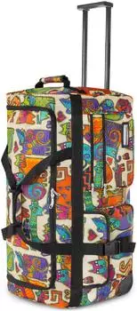 Normani Picasso Reisetasche mit 3 Rollen, 80L, mehrfarbig, Unisex