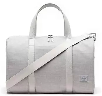 Herschel Novel Weekender grey crosshatch