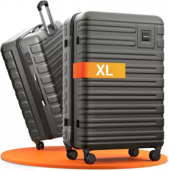 Travely Premium 4-Rollen-Trolley 87 cm moonstone grey