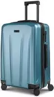 Police New York 4 Rollen Trolley M 62 cm mit Dehnfalte - Hellblau