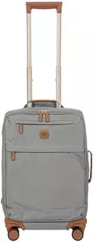 Bric's Milano X-Collection Kabinentrolley 55cm, 4 Rollen, grau (BXL58117.517)