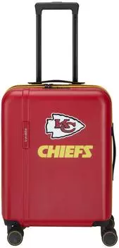Travelite x NFL Kansas City Chiefs Kabinentrolley 55cm, 4 Rollen, ABS (004747_10)