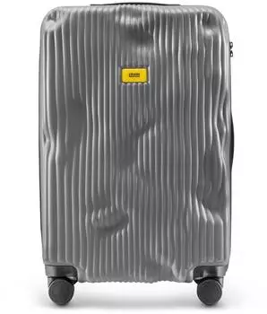 Crash Baggage Stripe Trolley M 65L, 4 Rollen, smoke grey (68cm)